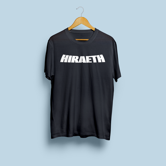 HIRAETH LOGO BLACK T-SHIRT [PRE-ORDER] [CROWDFUND PERK]